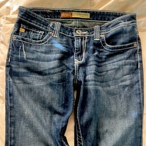 Big star size 28 Maddie straight jeans dark wash